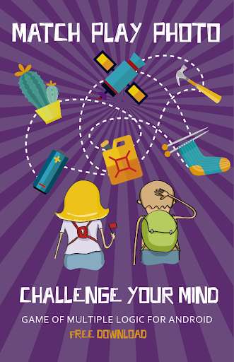 Play APK 100 Free Mind Games. Match Play Photo  and enjoy 100 Free Mind Games. Match Play Photo with UptoPlay com.disparatumlab.matchphotoplay
