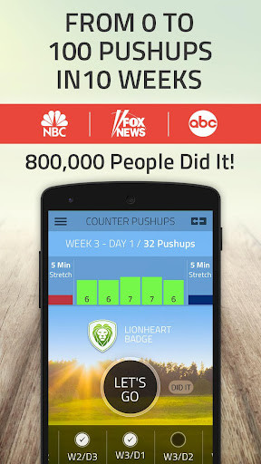 Play APK 100 pushups: 0 to 100 push ups  and enjoy 100 pushups: 0 to 100 push ups with UptoPlay com.clearskyapps.fitnessfamily.PushupsPro