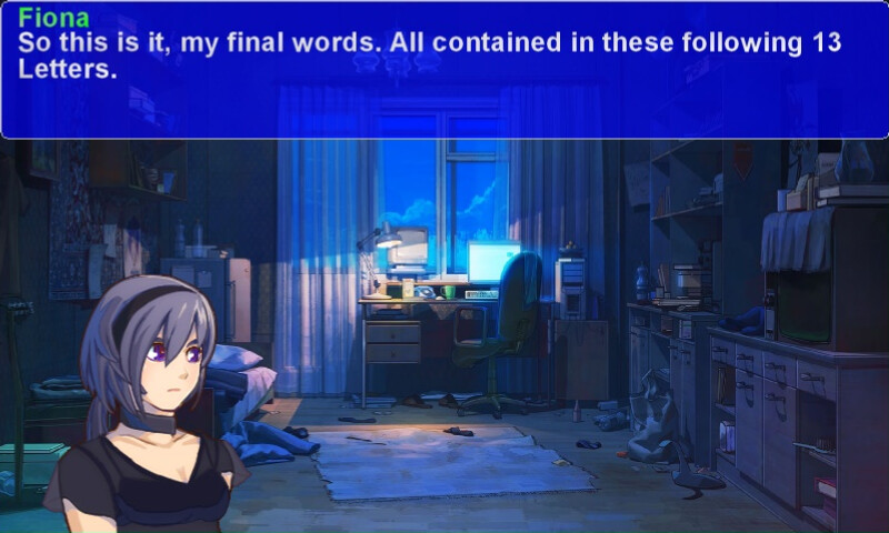 Play 13 Letters - Dark Visual Novel 