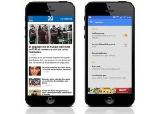 Play 20minutos para Android 