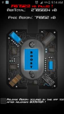 Play < 2 GB RAM Booster Pro(Widget) 