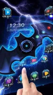 Play 3D bat hero fidget spinner theme 