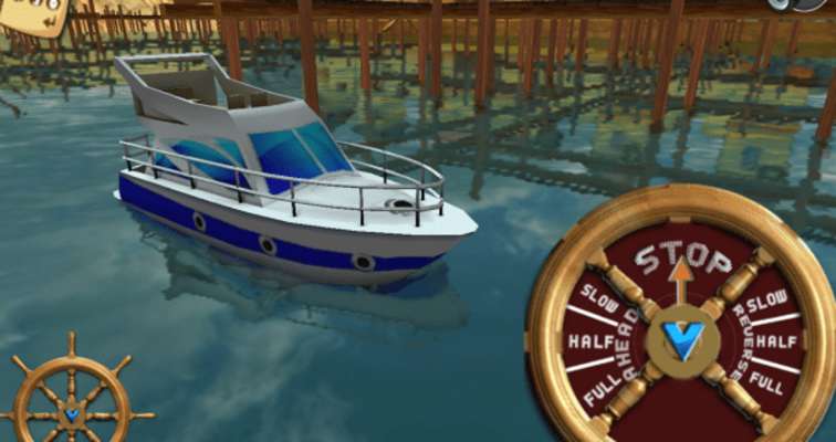 Play 3D Boat Parking Ship simulator 