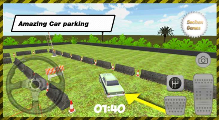 Play 3D Classic Car Parking 