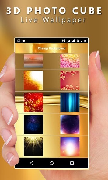 Play 3D Cube Live Wallpaper 