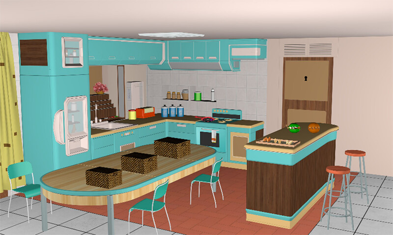 Play 3D Escape Games-Puzzle Kitchen Play 3D Escape Games-Puzzle Kitchen