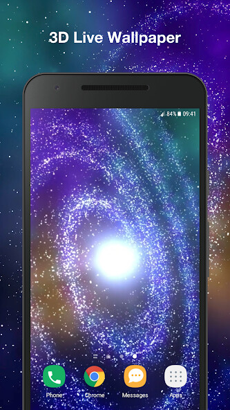 Play APK 3D Galaxy live Wallpaper  and enjoy 3D Galaxy live Wallpaper with UptoPlay com.galaxy3D.wallpaper