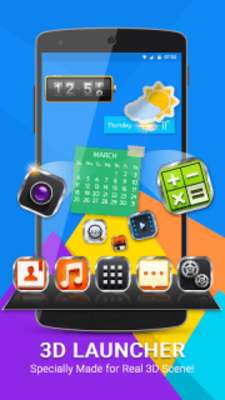 Play 3D Launcher 2018 