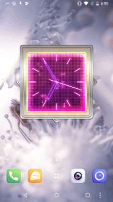 Play 3D LED Clock Widget 