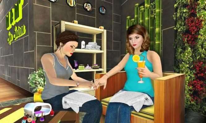 Play 3D Nail Art Manicure Nail Salon Games for Girls 
