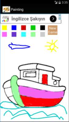 Play 3 years educational coloring game 