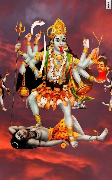 Play APK 4D Maa Kali Live Wallpaper  and enjoy 4D Maa Kali Live Wallpaper with UptoPlay com.justharinaam.kali_4d