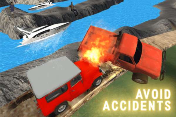 Play 4X4 top gear jeep off-track 3D 