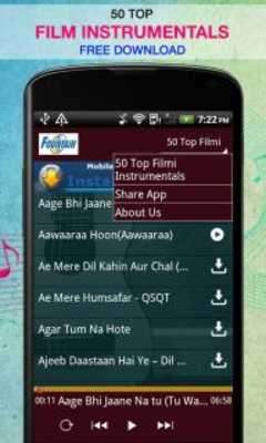 Play 50 Top Filmi Instrumentals 