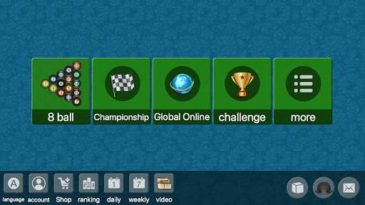Play 8 ball billiards Offline / Online pool free game 