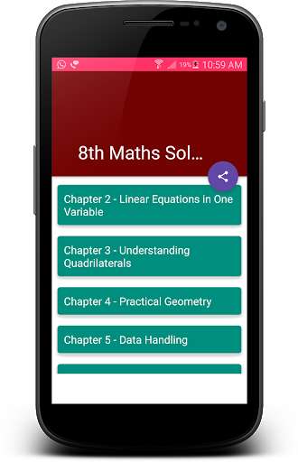 Play APK 8th Class Maths Solutions - CBSE  and enjoy 8th Class Maths Solutions - CBSE with UptoPlay com.mobility.eight.maths.cbse