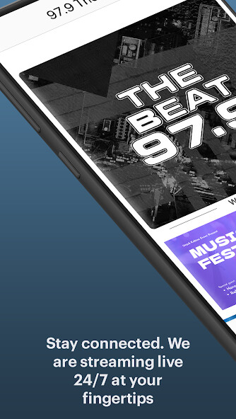 Play APK 97.9 The Beat  and enjoy 97.9 The Beat with UptoPlay com.radio.station.KBFB.FM