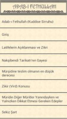 Play Adabı Fethullah 