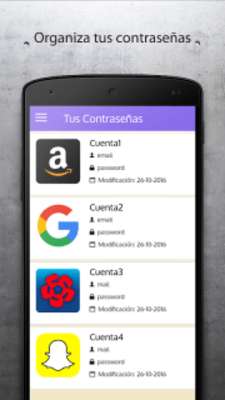 Play Administración de Contraseñas 
