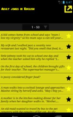 Play Adult jokes in English 