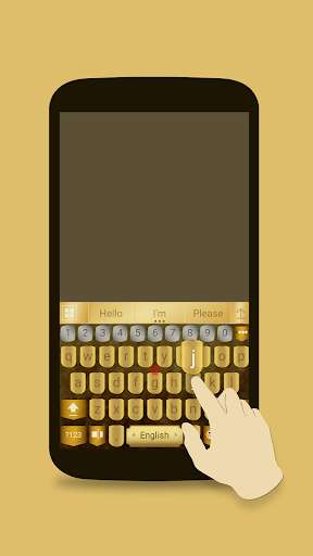 Play APK ai.keyboard Gold theme  and enjoy ai.keyboard Gold theme with UptoPlay com.aitype.android