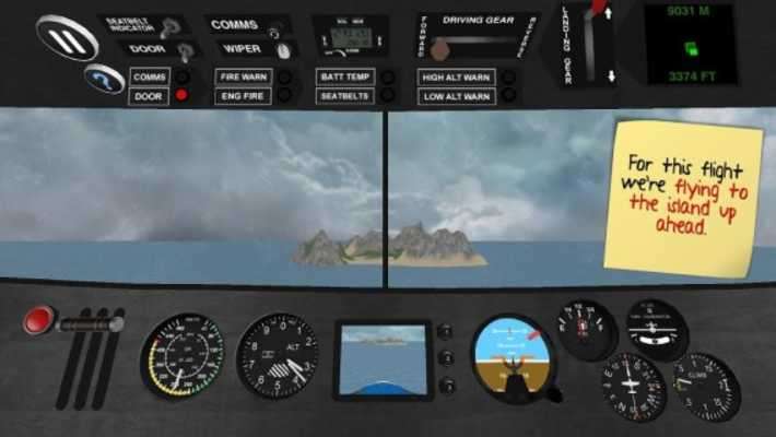 Play Aircraft driving simulator 3D 