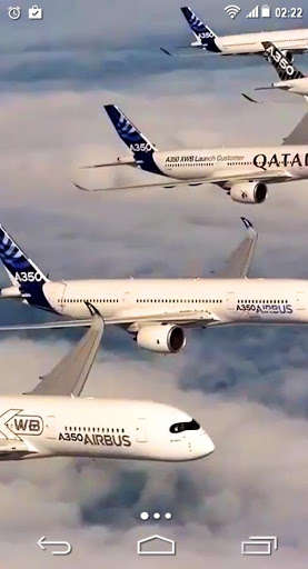 Play Aircraft Plane Flight HD LWP 