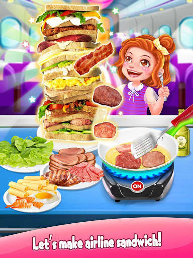 Play APK Airline  Food - The Best Airplane Flight Chef  and enjoy Airline  Food - The Best Airplane Flight Chef with UptoPlay com.crazycampmedia.android_airlinefood