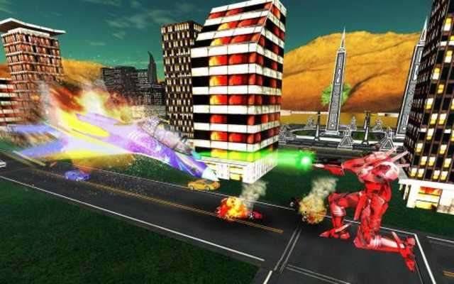 Play Airplane Transform Robot: Flying Jet Future Wars 