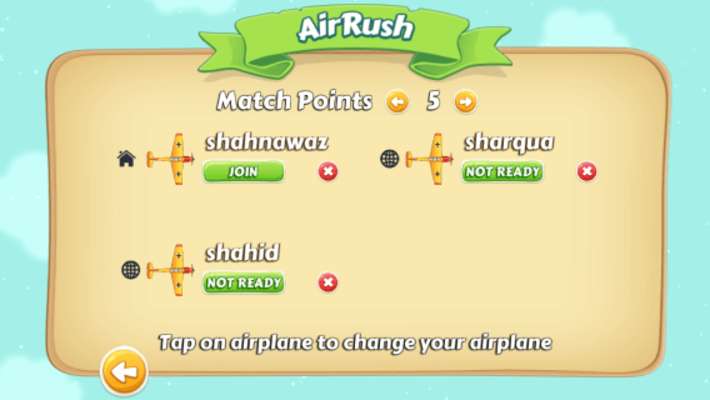 Play AirRush : Missiles War Plane Attack & Escape 