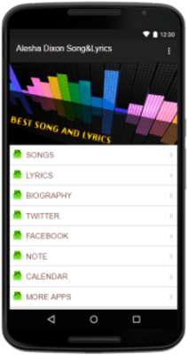Play Alesha Dixon Song&Lyrics 