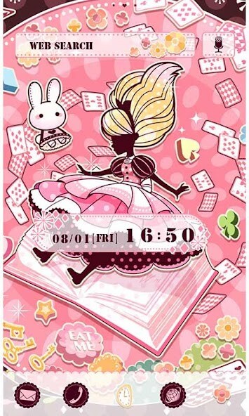 Play APK Alice in Polka Dot Land Theme  and enjoy Alice in Polka Dot Land Theme with UptoPlay jp.co.a_tm.android.plus_aliceto_polka_dot