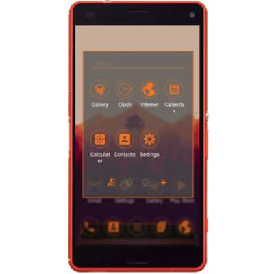 Play Allure Next Launcher Theme 
