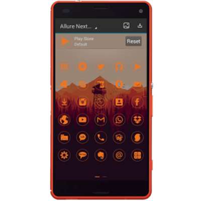 Play Allure Next Launcher Theme 