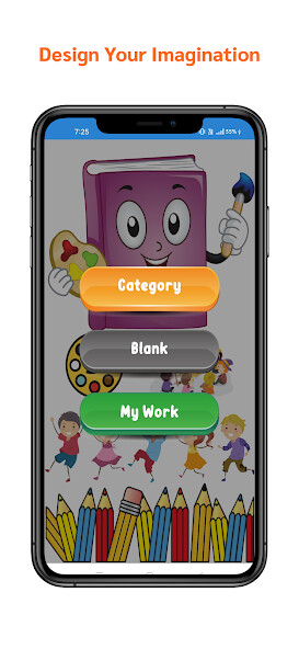 Play alphabet coloring book 