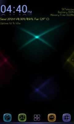 Play AlphaLine Colorful GO Launcher 