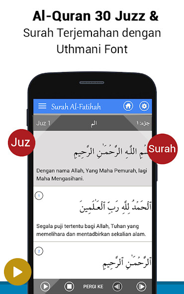Play APK Al Quran Bahasa Melayu MP3  and enjoy Al Quran Bahasa Melayu MP3 with UptoPlay com.QuranReading.quranmelayu
