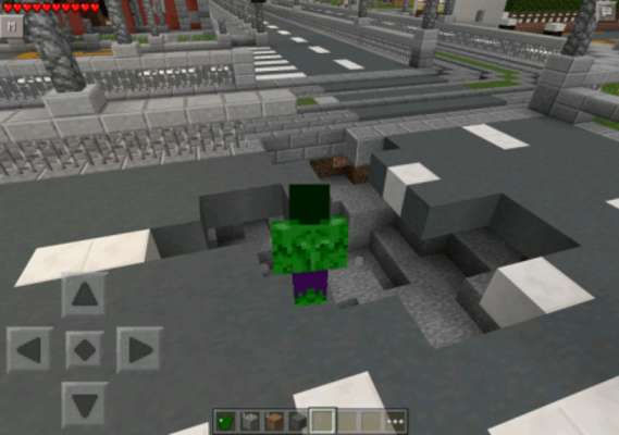 Play Amazing Green Hero Mod MCPE 