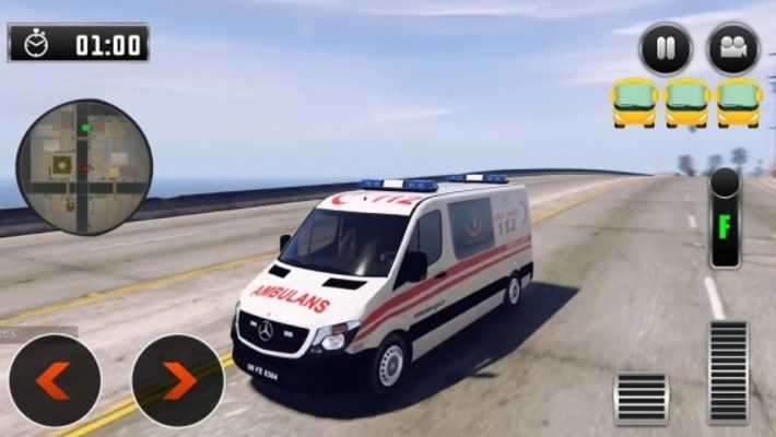 Play Ambulans Sürüş - 112 Acil Servis Simülatör 2018 