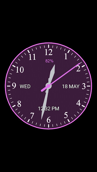 Play Analog Clock Wallpaper 