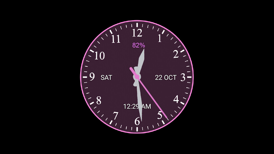 Play Analog Clock Wallpaper 