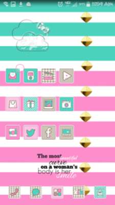 Play Anchor Love GOLauncher EX Theme 