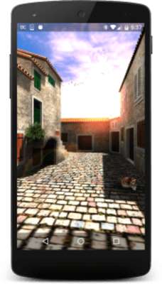 Play Ancient Street 3D LWP 