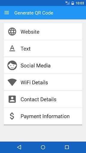 Play APK AndQR - Generate QR codes  and enjoy AndQR - Generate QR codes with UptoPlay khronos.andqr