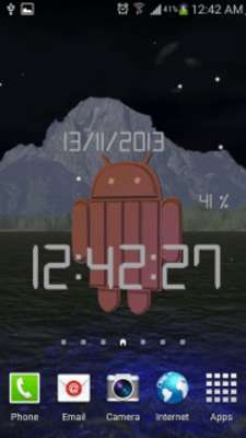 Play Android Kitkat Live Wallpaper 