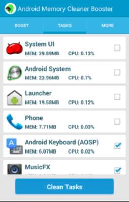 Play Android Memory Cleaner Booster 