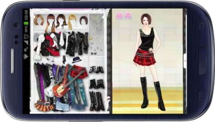 Play Angel dress up: tonya 