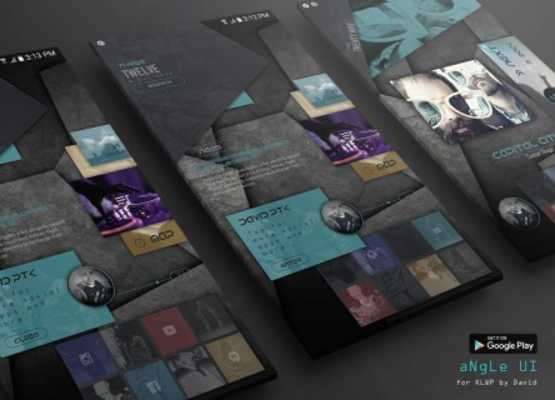 Play aNgLe UI for KLWP 