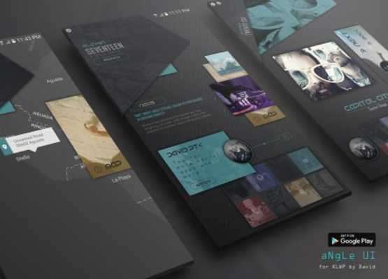 Play aNgLe UI for KLWP 