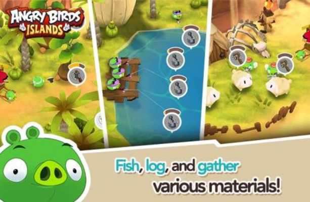 Play Angry Birds Islands 